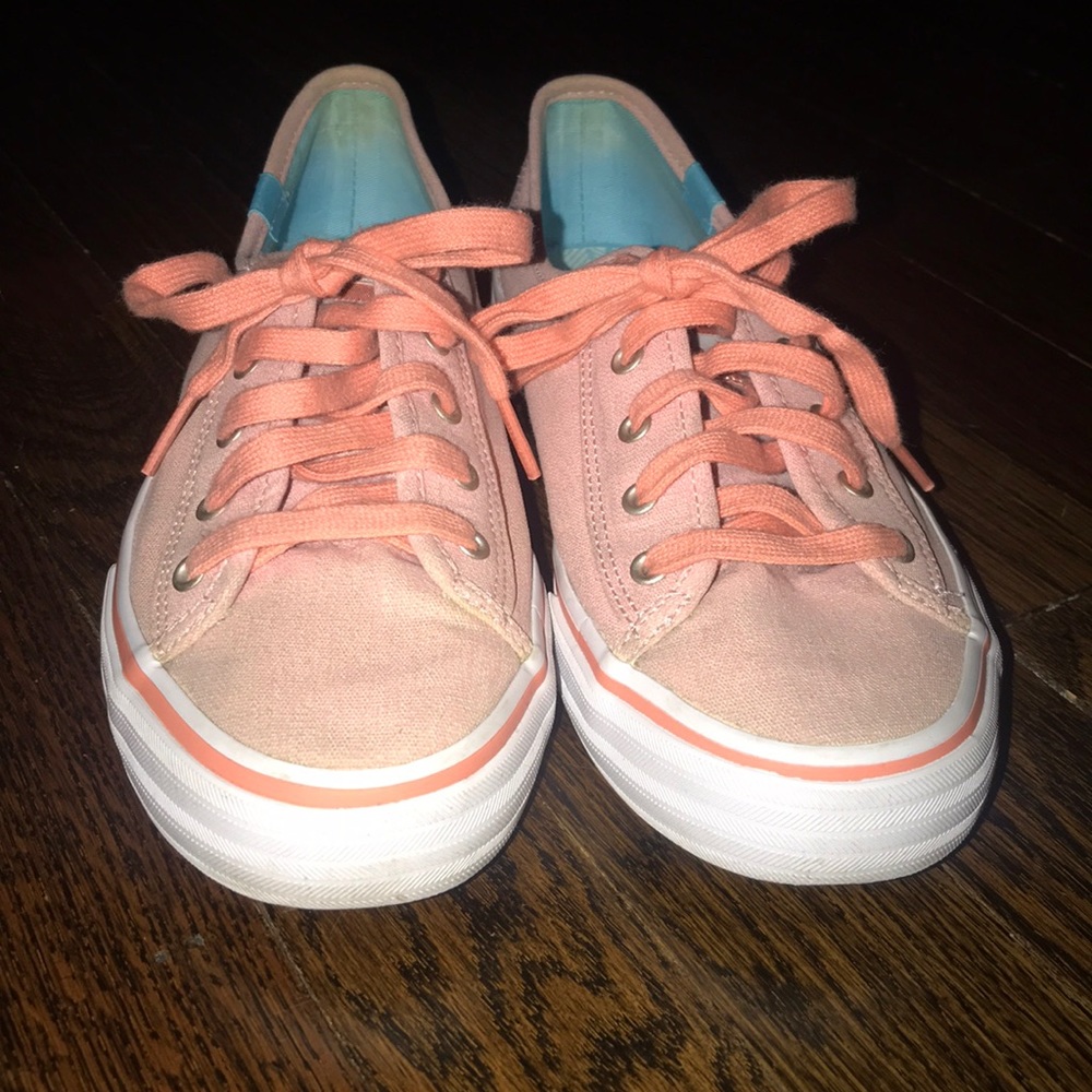 Keds Double Up Heathered Canvas